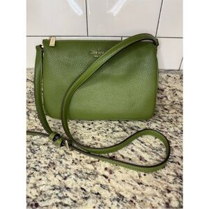 Kate Spade Green Crossbody Bag with Adjustable Strap
